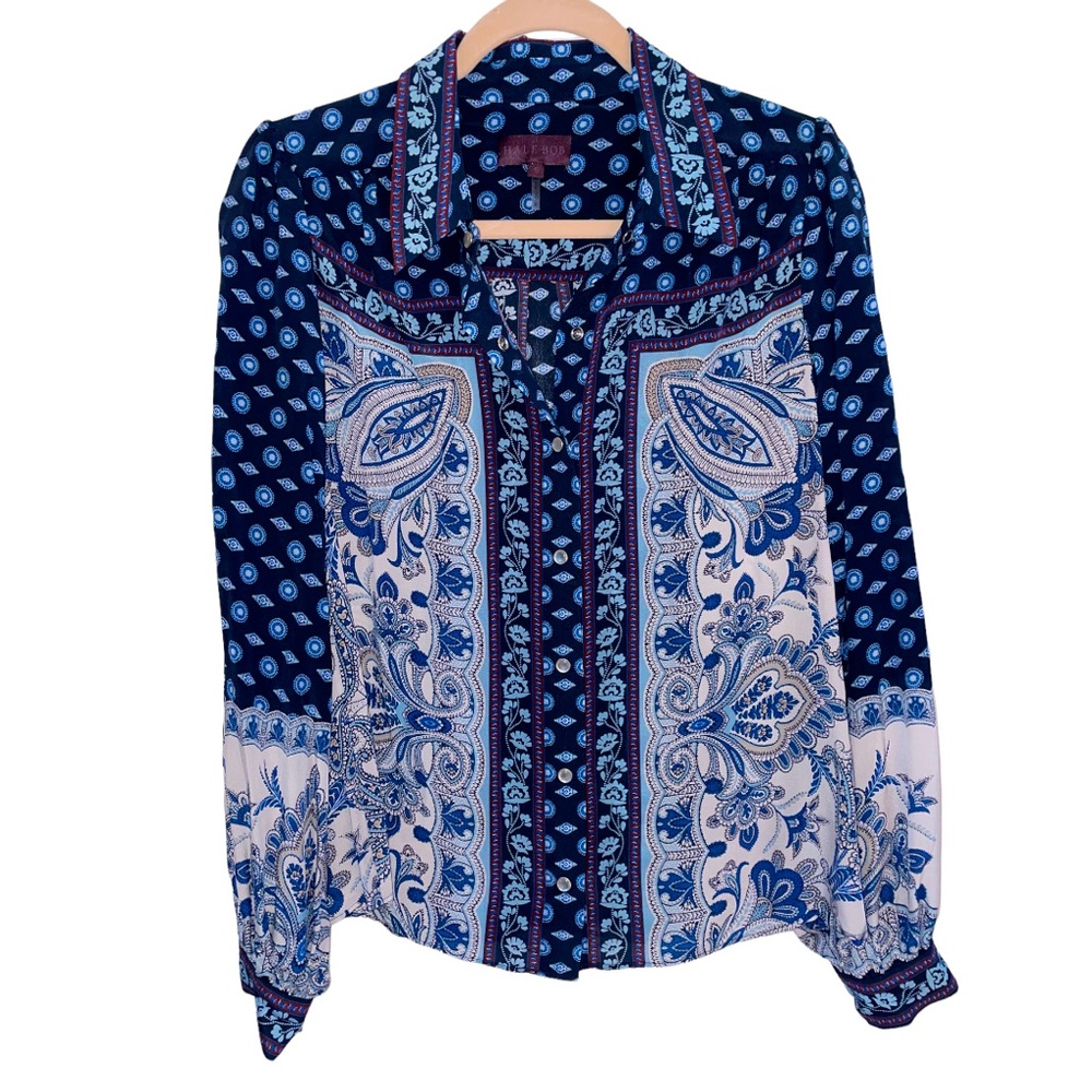 Hale Bob Silk Blouse
